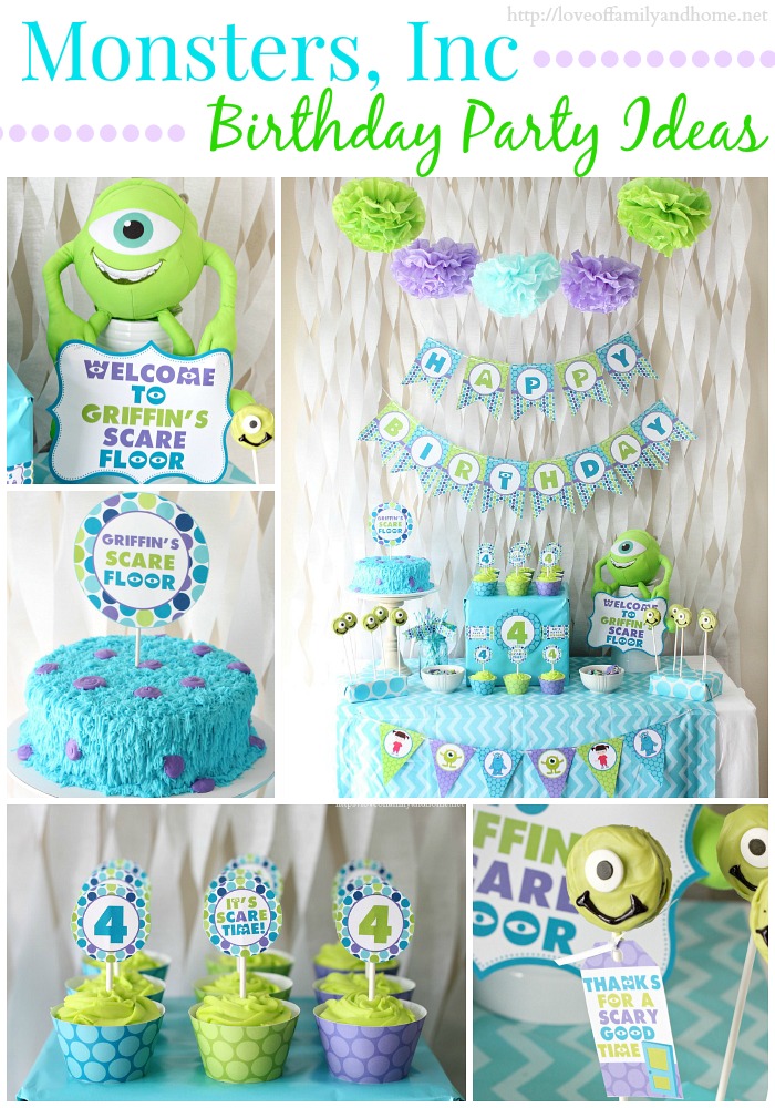 30 Best Monsters Inc Birthday Party Home Family Style And Art Ideas