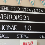 DIY Scoreboard Tutorial…{Baseball Birthday}