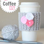 DIY Coffee Cup Cozy with Video Tutorial (Valentine’s Day Teacher Gift)