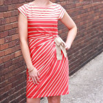 What I Wore: Striped Dress