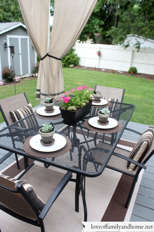 Back Deck Pergola 