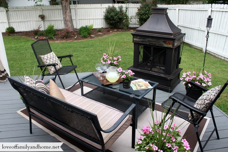 Back Deck Pergola