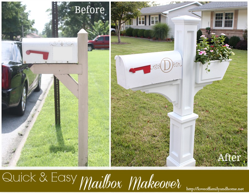 Quick & Easy Mailbox Makeover 