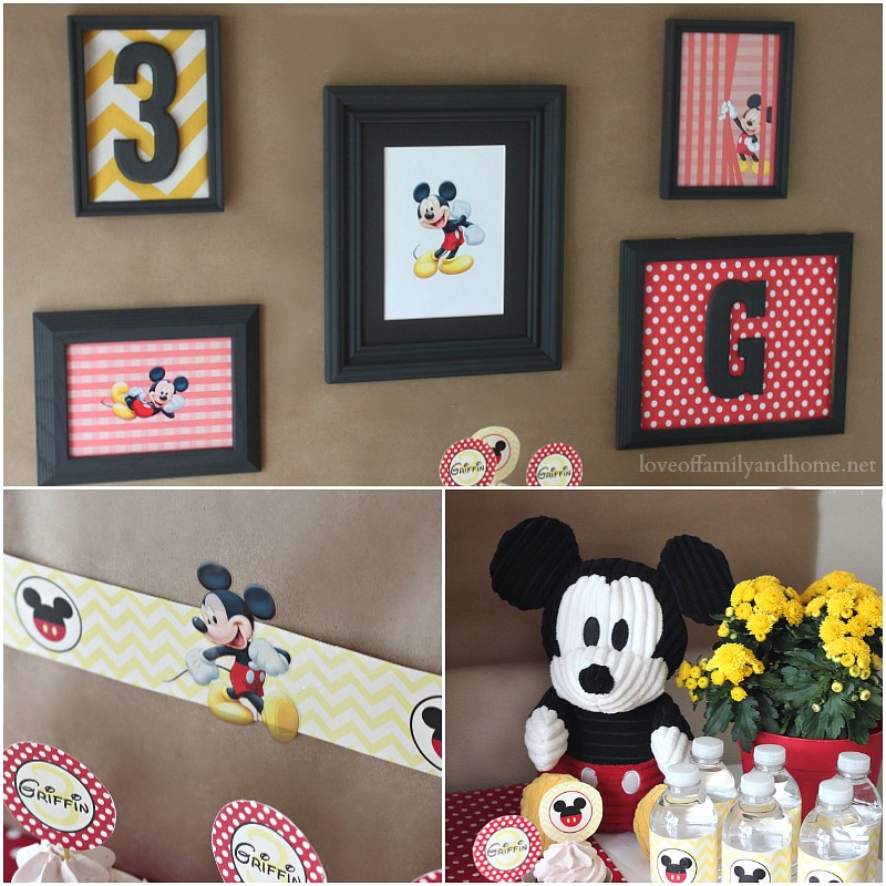 Mickey Mouse Party Collage 7