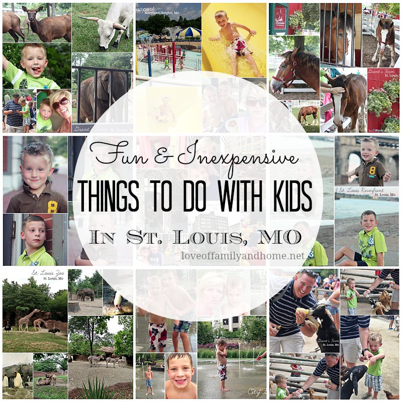 Fun & Inexpensive Things to do with Kids in St. Louis, MO