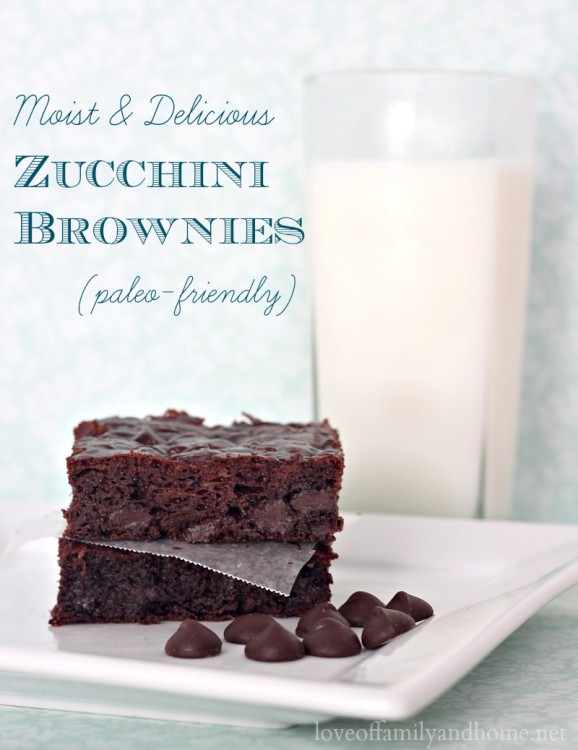 Paleo Zucchini Brownie Recipe