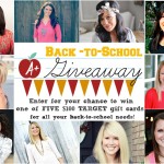 Back-To-School Giveaway {FIVE $100 Target Gift Cards}