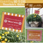 Quick & Easy Back-to-School Teacher’s Gift {with FREE printables}