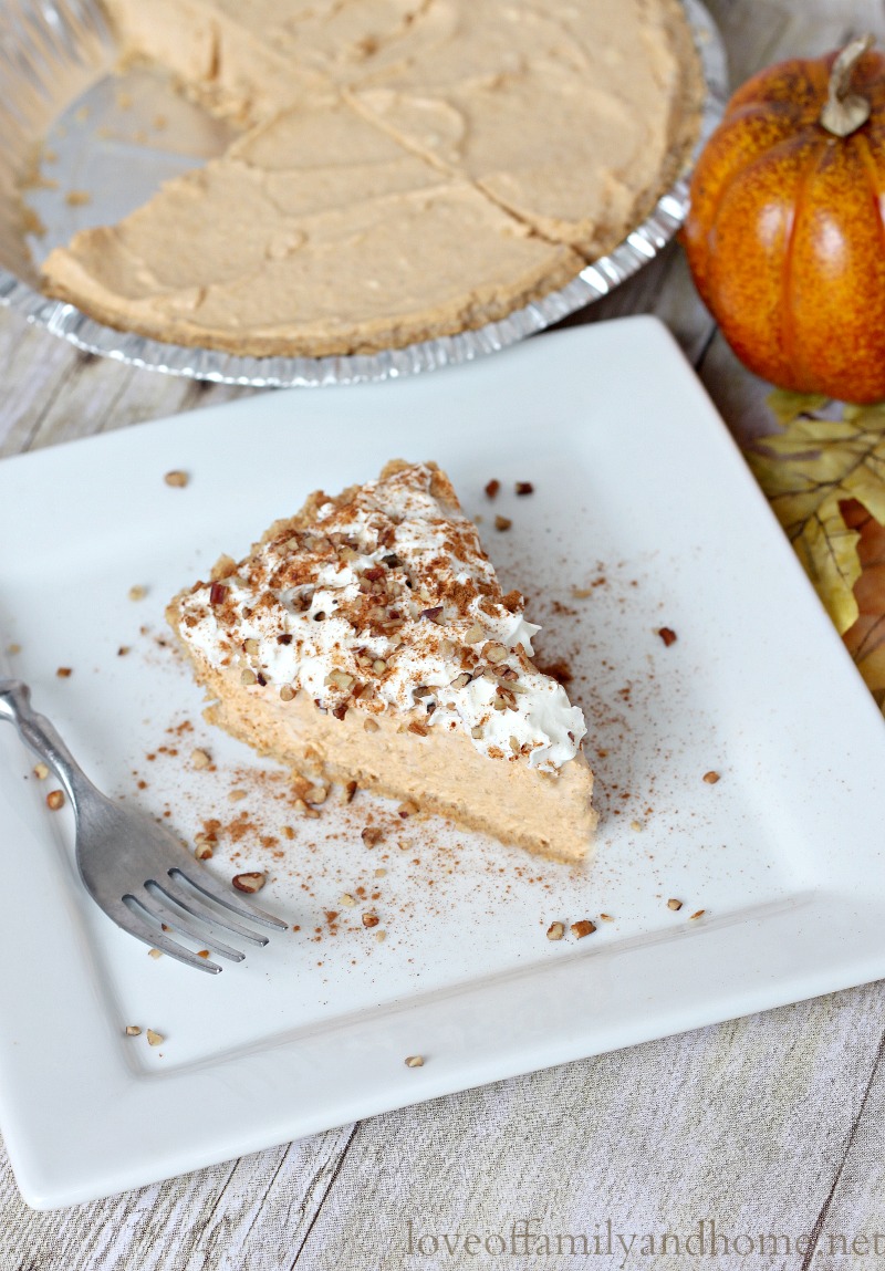 Cream Cheese Pumpkin Pie 2