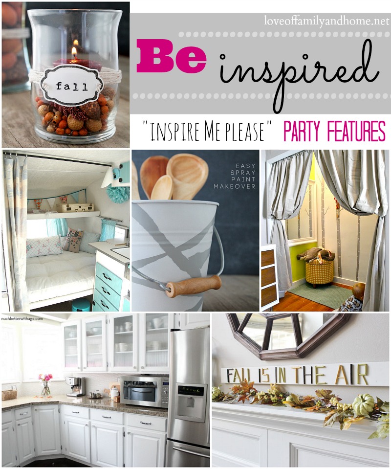"Inspire Me Please" Weekend Blog Hop Party Features