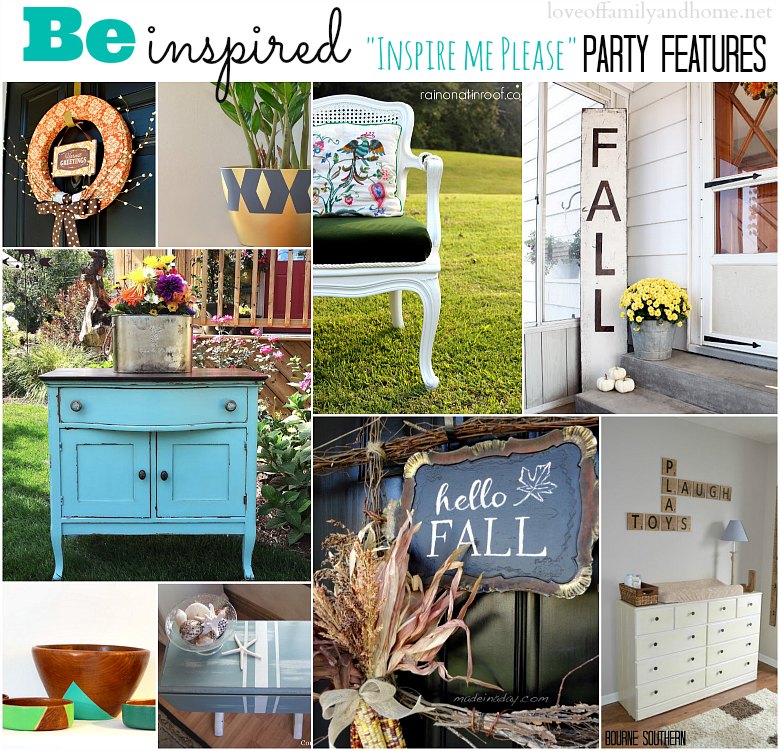 "Inspire Me Please" Weekend Blog Hop #29 Party Features