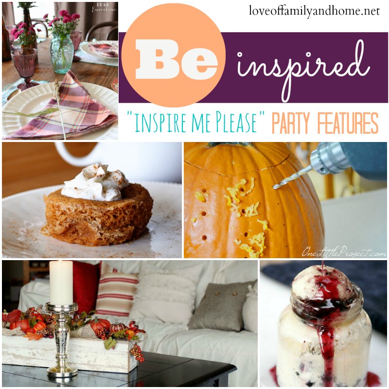 "Inspire Me Please" Weekend Blog Hop Party Features Week #34