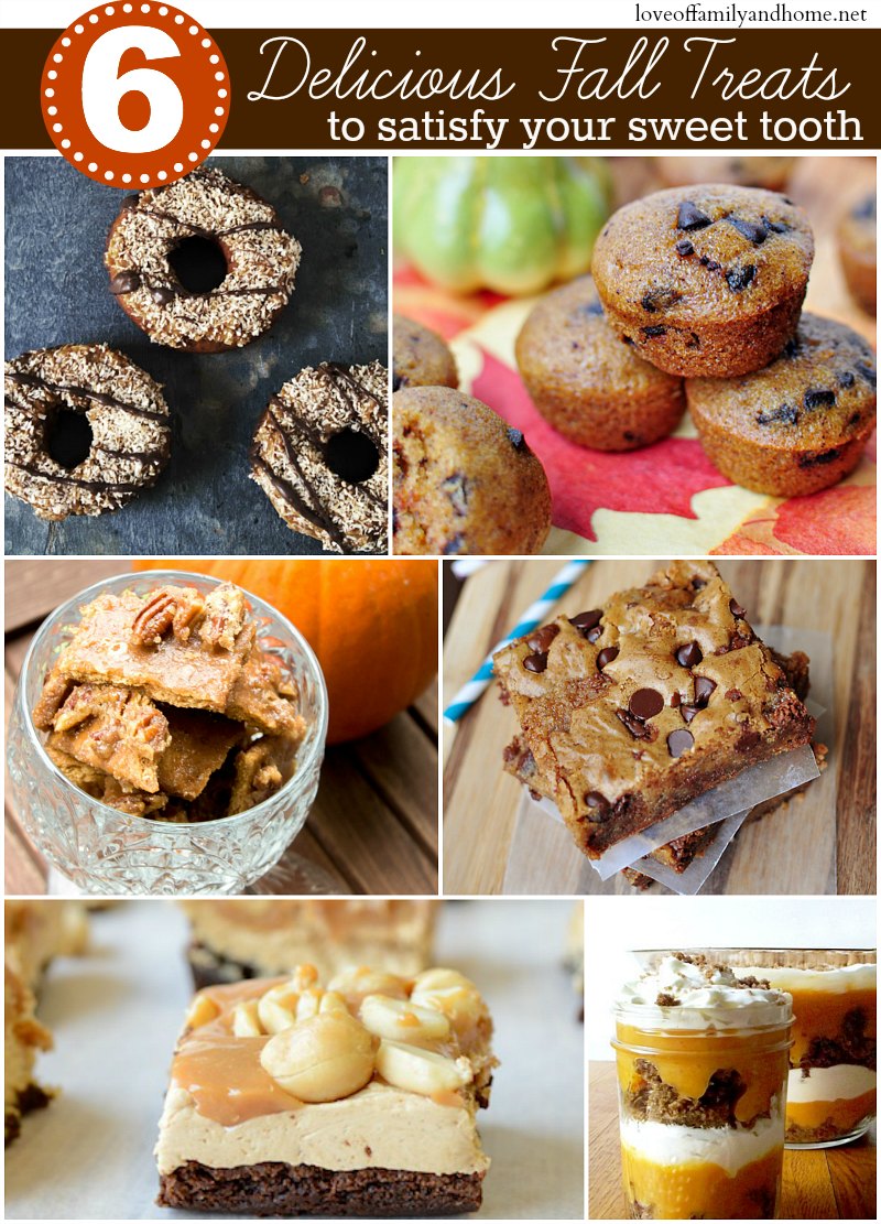 6 Delicious Fall Treats to Satisfy Your Sweet Tooth