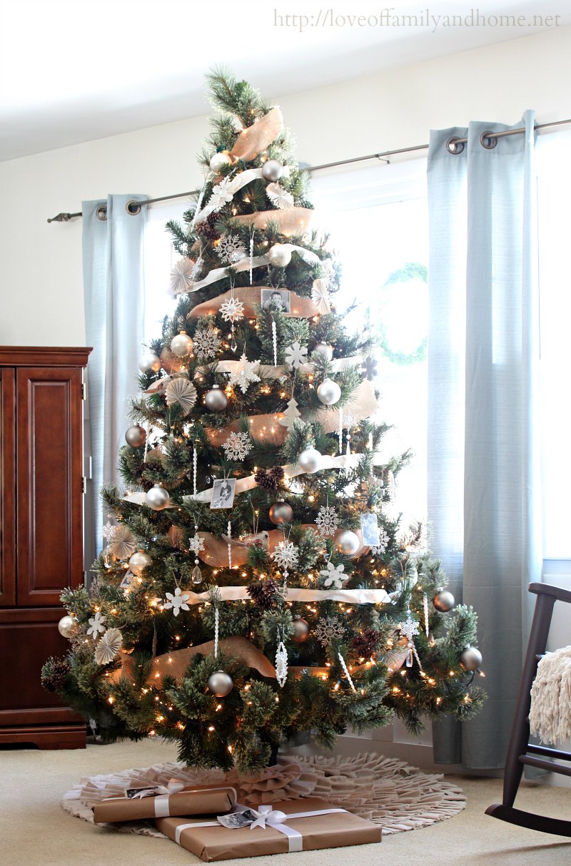 Rustic Glam Christmas Tree 5