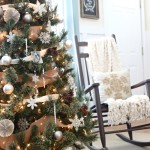 Neutral, Rustic, Glam Christmas Tree