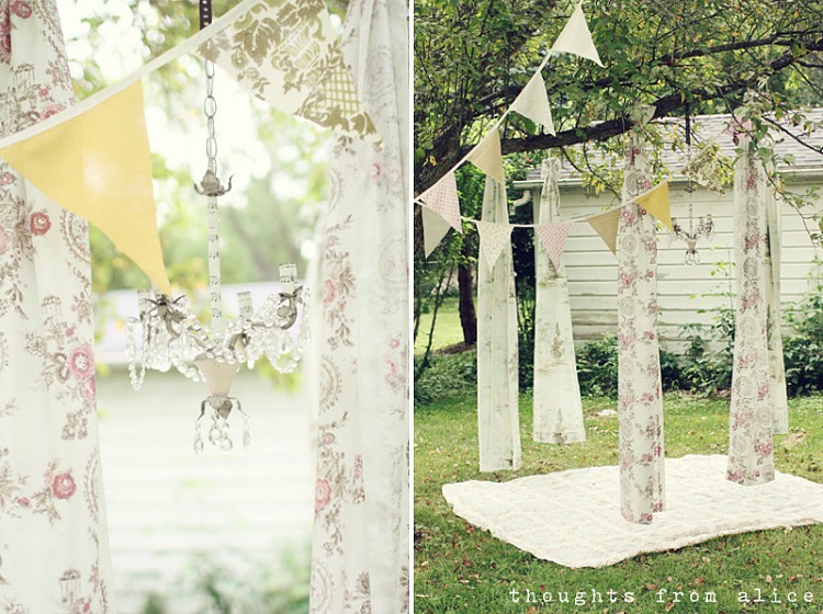 Romantic Pennant Banners