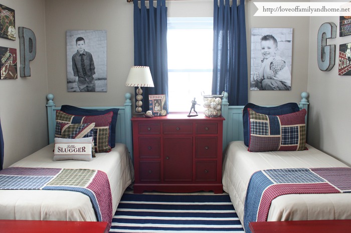 boys' shared bedroom Archives - Love of Family & Home
