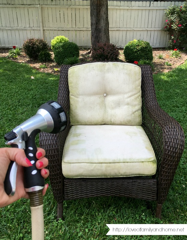 How To Remove Mildew Stains from Outdoor Cushions