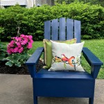 Spray Painted Adirondack Chair
