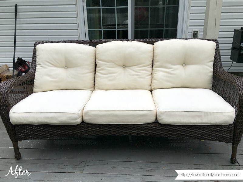 How To Remove Mildew Stains from Outdoor Cushions