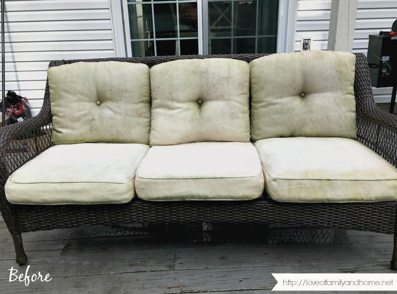 How To Remove Mildew Stains From Outdoor Cushions