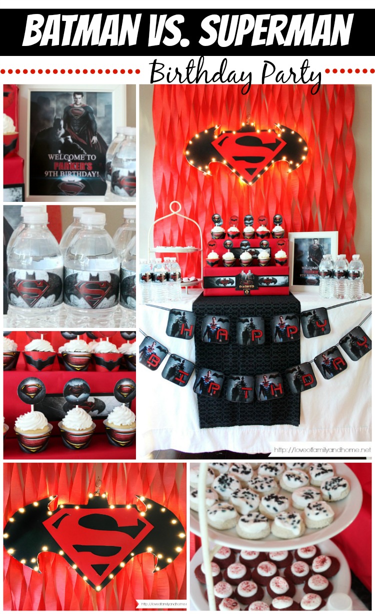 batman birthday party ideas for girls