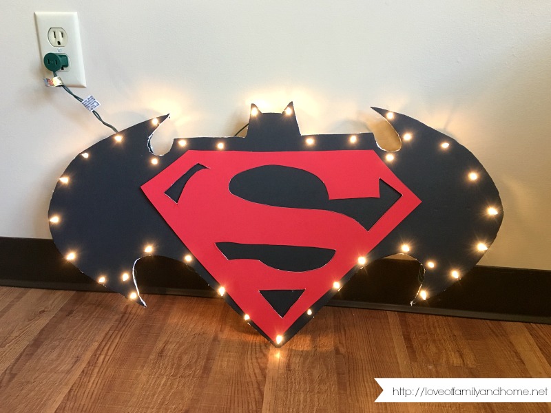 DIY Light Up Marquee Sign