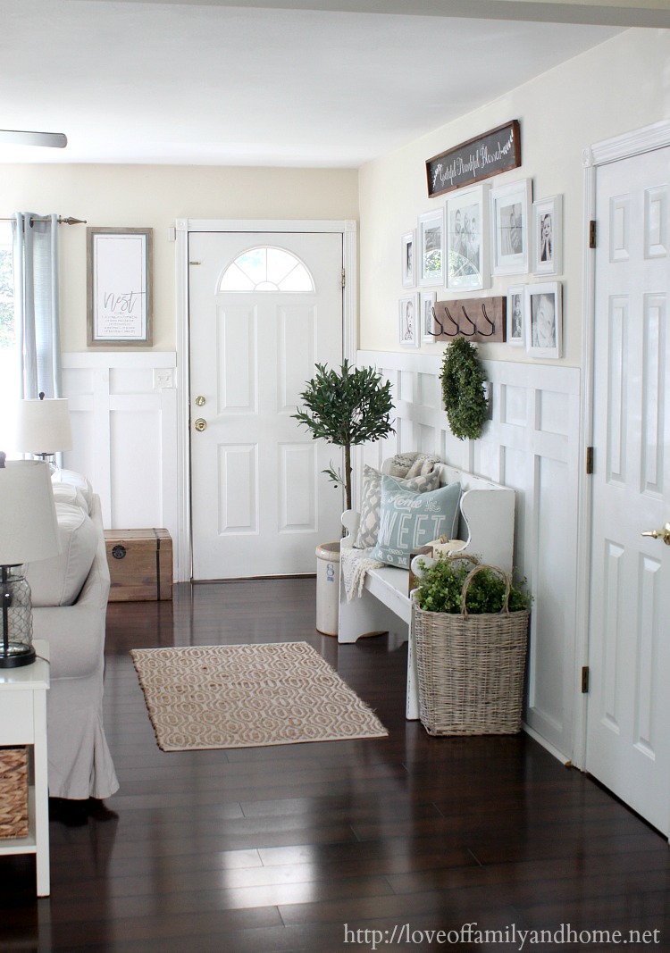 New Cottage Farmhouse Entryway Love Of Family Home
